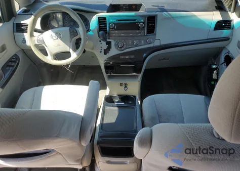 2012 Toyota Sienna Le from USA, damaged, VIN 5TDKK3DCXCS230395